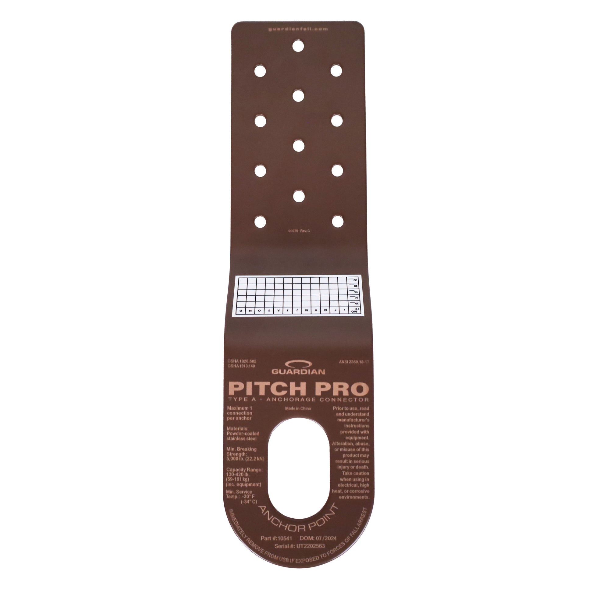 Guardian Fall Protection Pitch Pro 10544