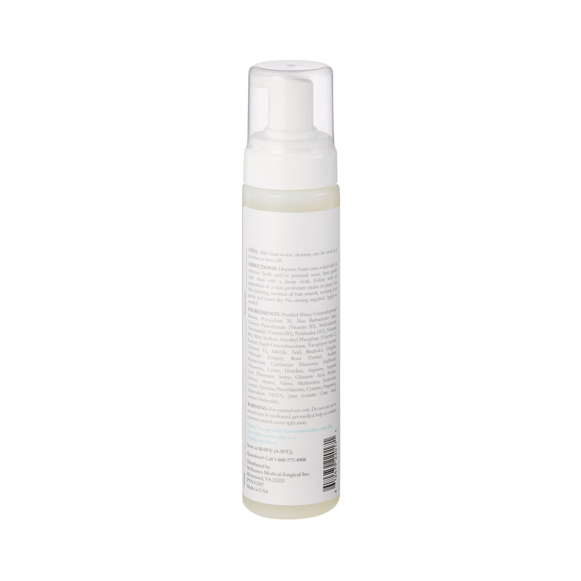 McKesson Thera® Foaming Body Cleanser, Pump Bottle