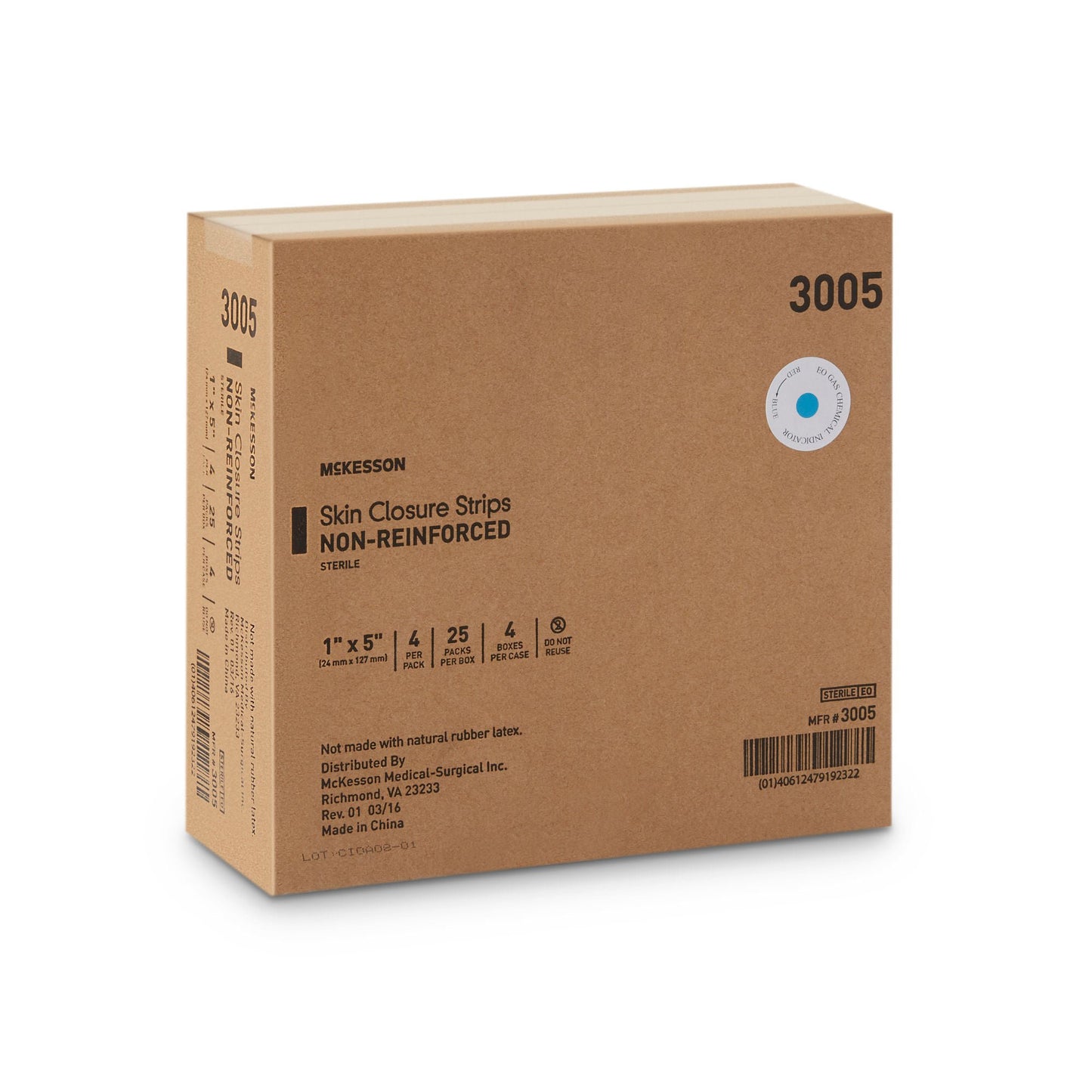 McKesson Nonreinforced Skin Closure Strip