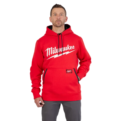 Milwaukee FREEFLEX Pullover Hoodie - Logo Red 3X 352R-3X