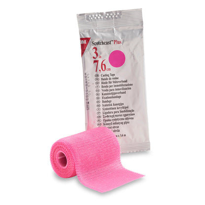 3M™ Scotchcast™ Plus Cast Tape, Bright Pink