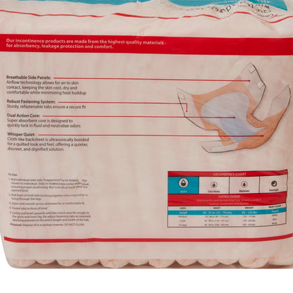 Wings™ Plus Heavy Absorbency Incontinence Brief