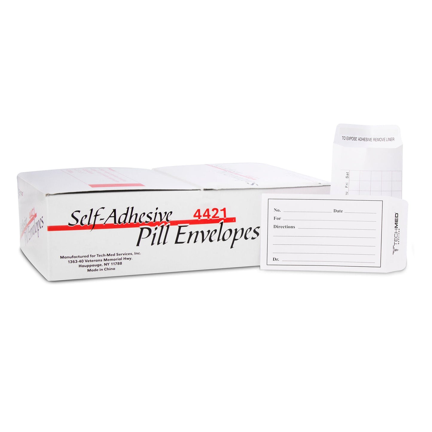 Tech-Med® Pill Envelope, 3-/