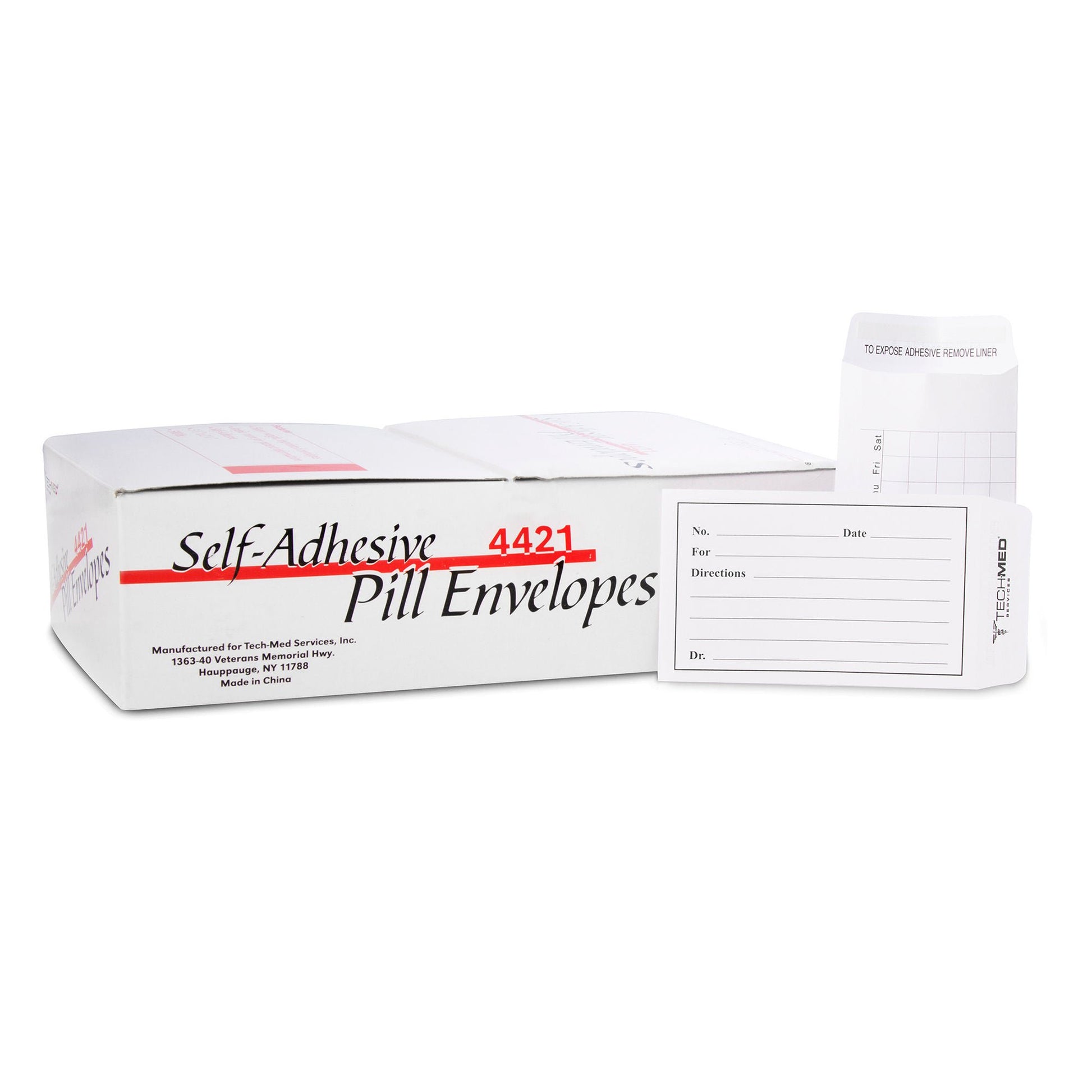 Tech-Med® Pill Envelope, 3-/