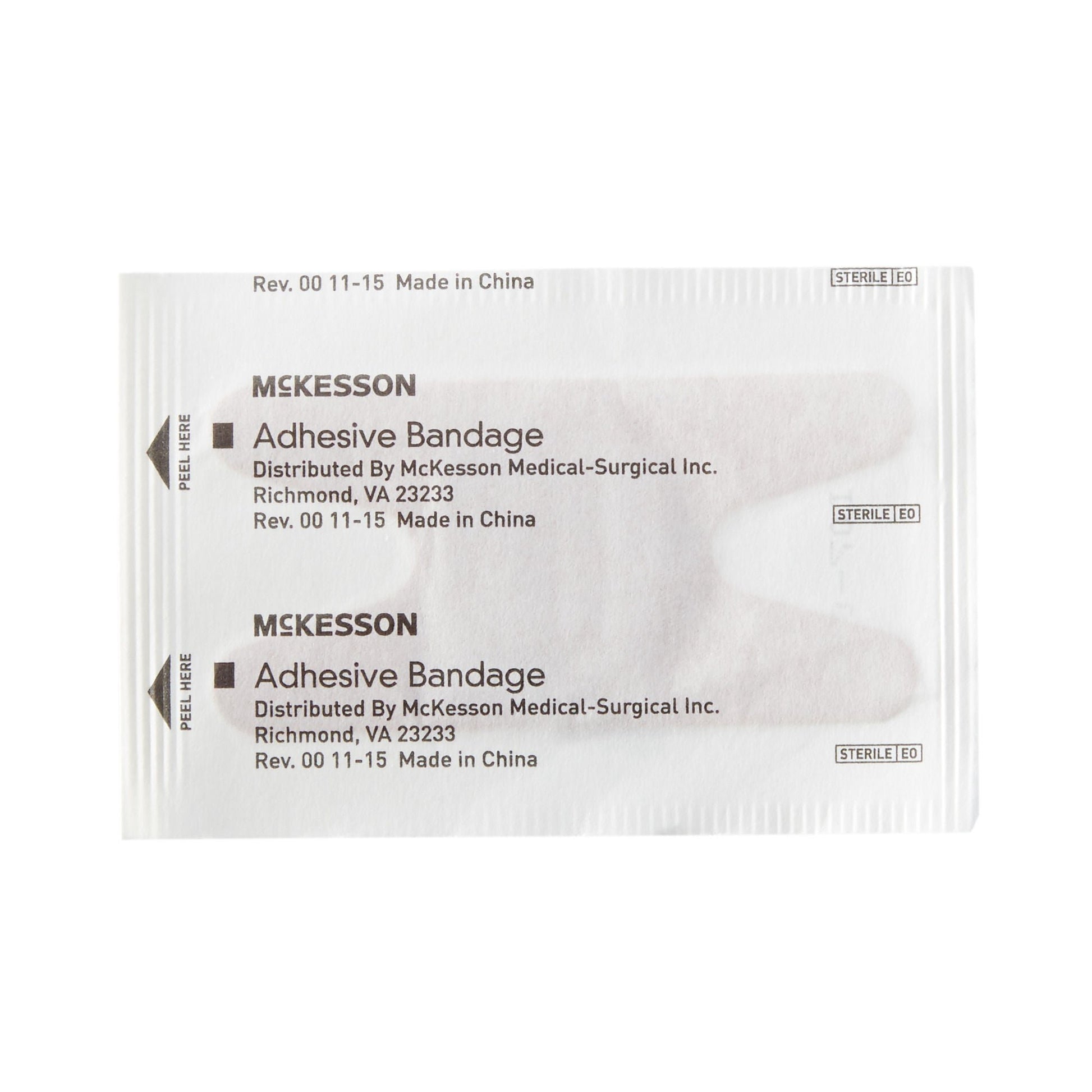 McKesson Knuckle Tan Adhesive Strip