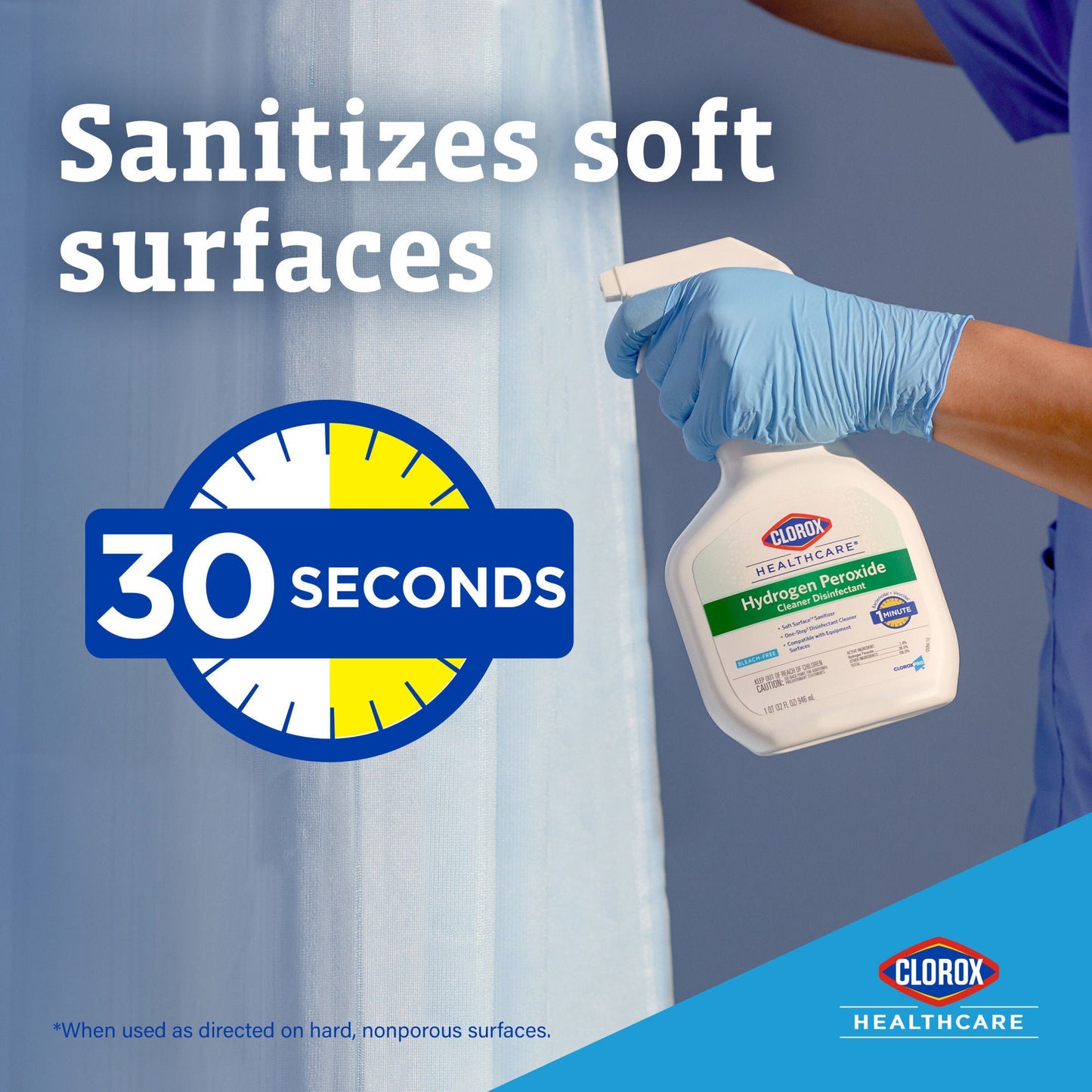 Clorox Healthcare® Hydrogen Peroxide Cleaner Disinfectant
