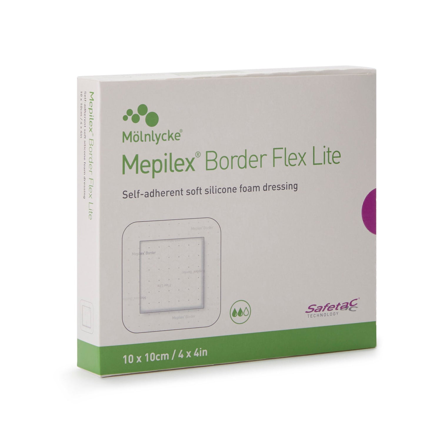 Mepilex® Border Flex Lite Silicone Foam Dressing