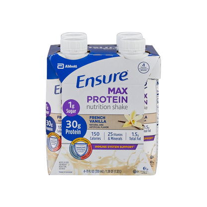 Ensure® Max Protein Nutrition Shake, Vanilla, carton
