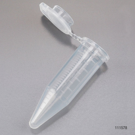 5mL Diamond Midi Centrifuge Tube, PP, Attached Snap Cap, Graduated, Assorted Colors