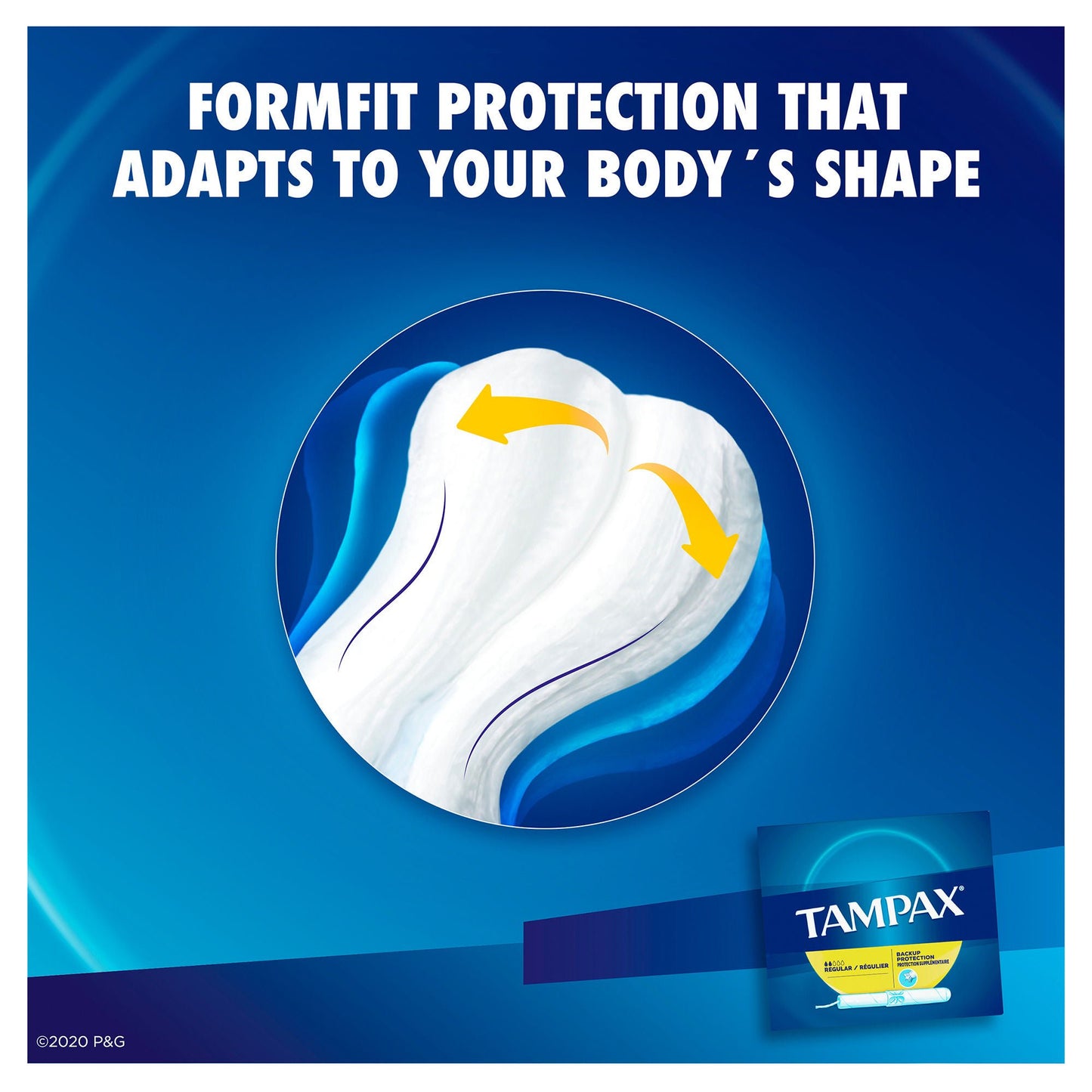 Tampax® Tampons Regular Absorbency Unscented