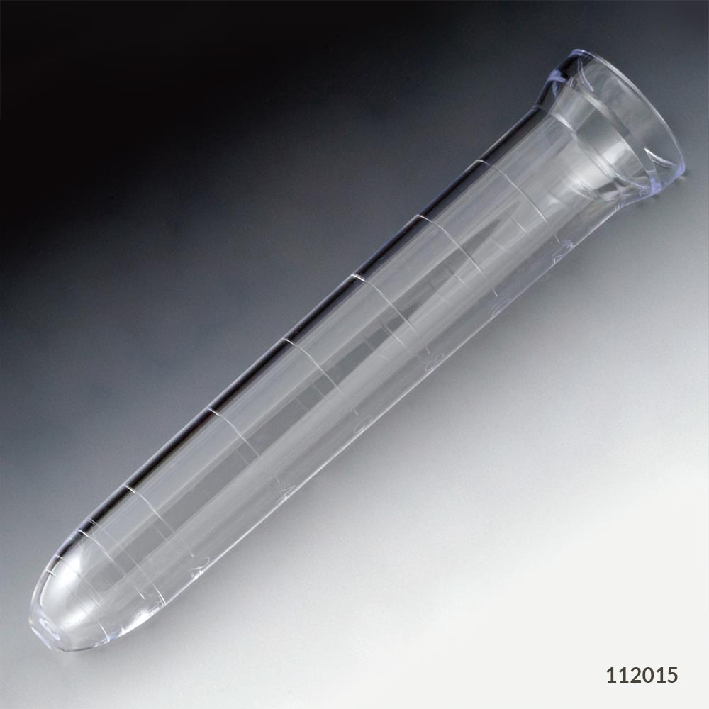 Urine Centrifuge Tubes, 12 mL Flared-Top PS, Kova Type, Graduated — 1000/Bag, 2 Bags/Unit | Globe Scientific