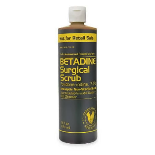 Betadine® 7.5% Strength Povidone-Iodine Surgical Scrub Solution, Bottle