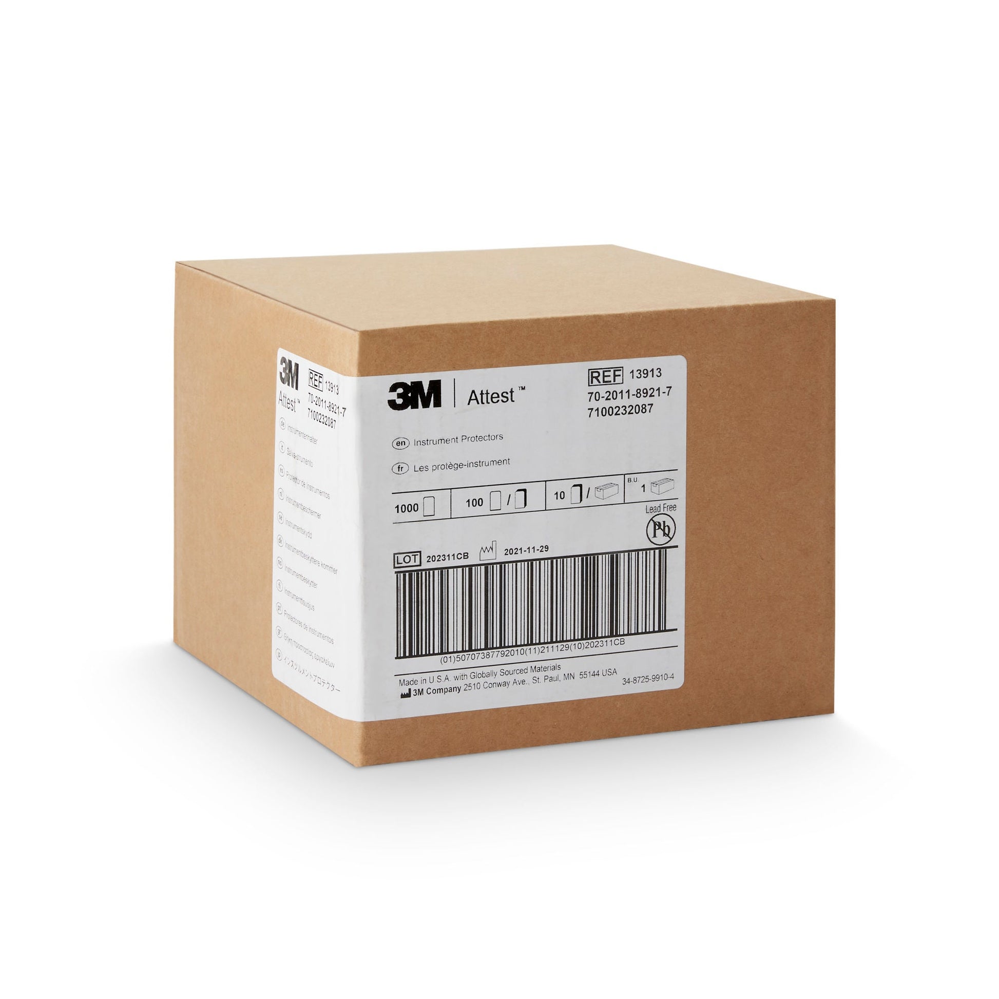 3M™ Attest™ Instrument Protectors, 13913, 88.9 x 168.275 mm – Case of 1000 - view 4