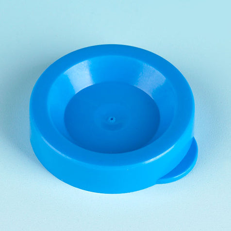 Snap Caps for Flared-Top Urine Tubes, PE, Blue — 1500/Case (3 Bags x 500) | Globe Scientific
