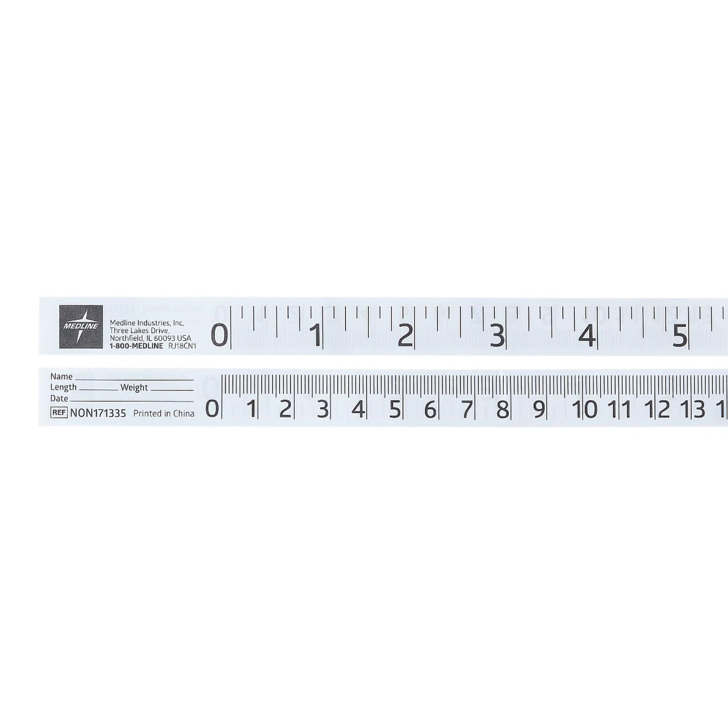 Measurement Tape 36 Inch Length Paper Disposable Inches / Centimeters
