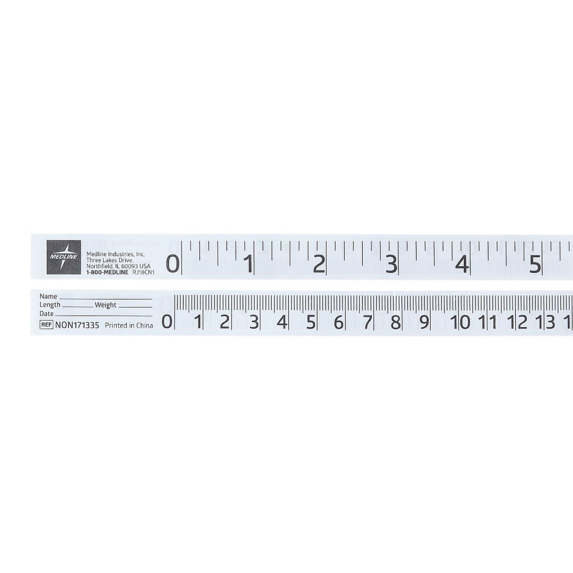 Measurement Tape 36 Inch Length Paper Disposable Inches / Centimeters