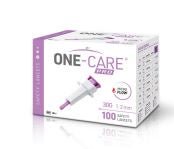 ONE-CARE Safety Lancet Retractable Push Button Activation Finger