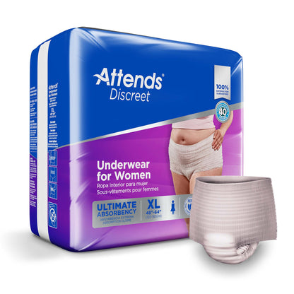Attends® Discreet Women's Underwear, Level 5