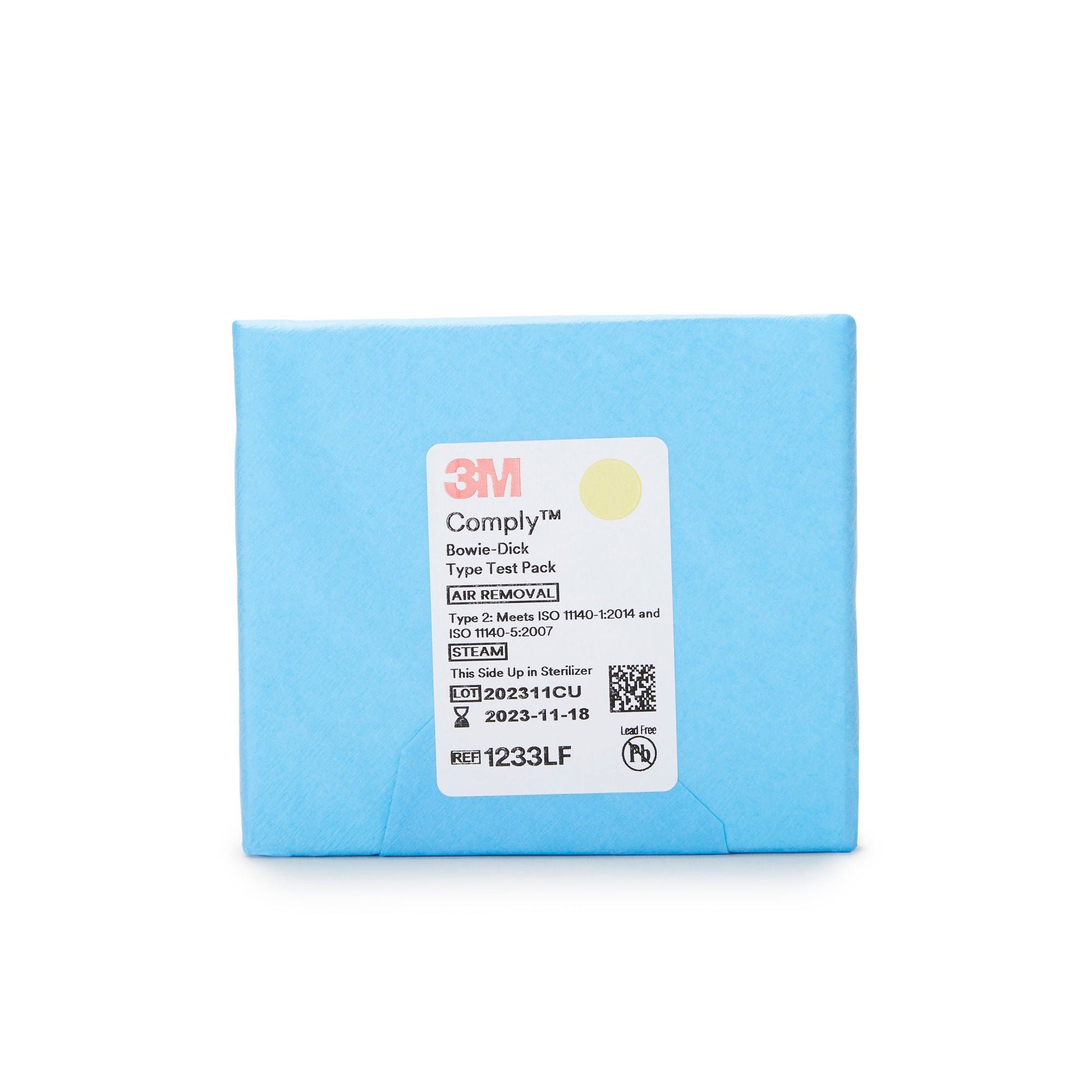 3M™ Comply™ Sterilization Bowie-Dick Test Pack, Type 2, Steam, 270° – 273° F