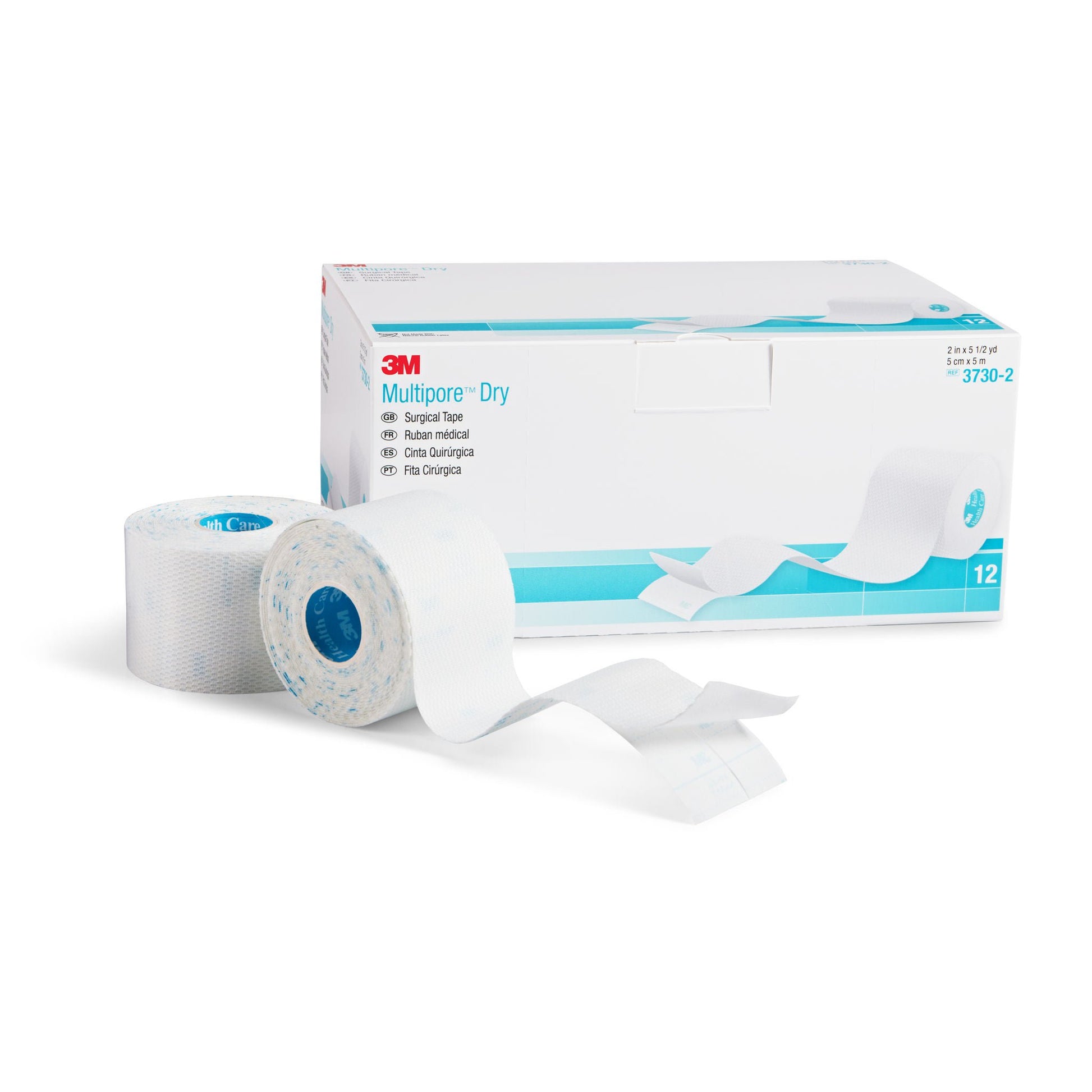 3M™ Multipore™ Dressing Retention Tape with Liner, White