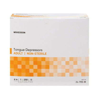 McKesson Tongue Depressor, Wood, 6 Inch – Box - view 2