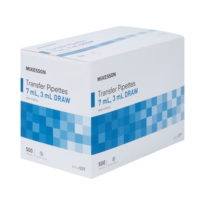 McKesson Transfer Pipette, 3 mL Draw Volume