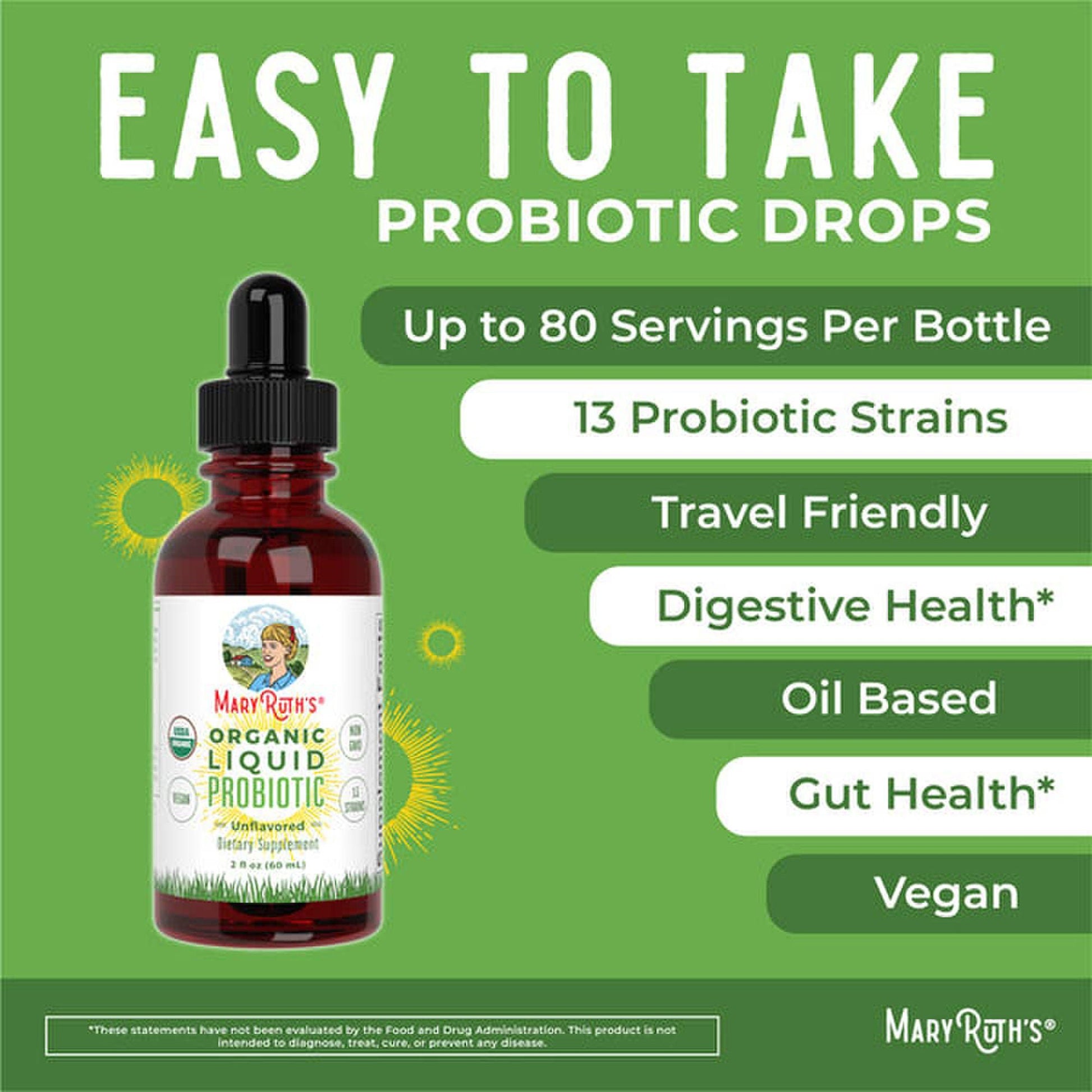 Mary Ruth's® Oil-Based Organic Liquid Probiotic Drops