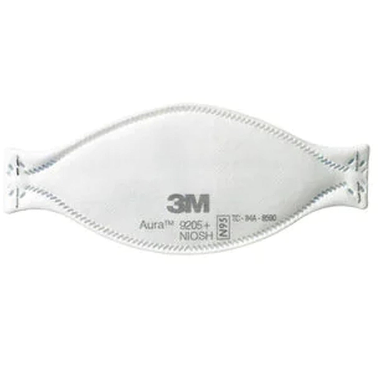 3M Aura Particulate Respirator Mask Industrial N95 Not Rated Elastic Strap