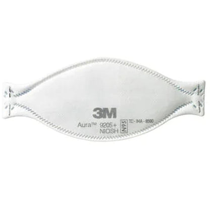 3M Aura Particulate Respirator Mask Industrial N95 Not Rated Elastic Strap