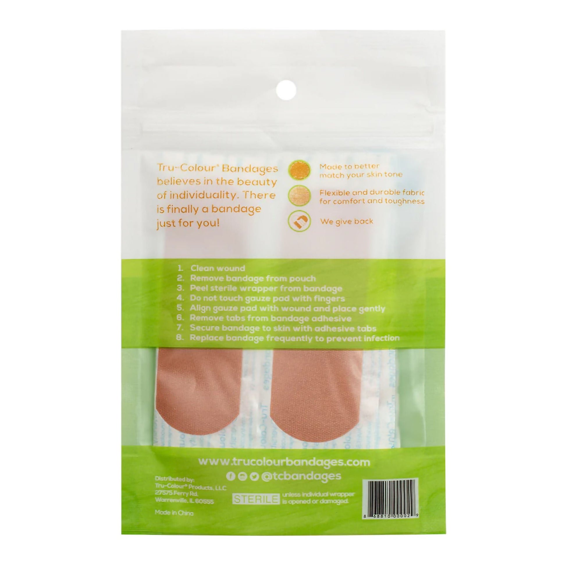 TruColour® Olive Adhesive Strip