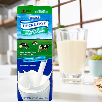 Thick & Easy® Dairy Nectar Consistency Milk Thickened Beverage, carton