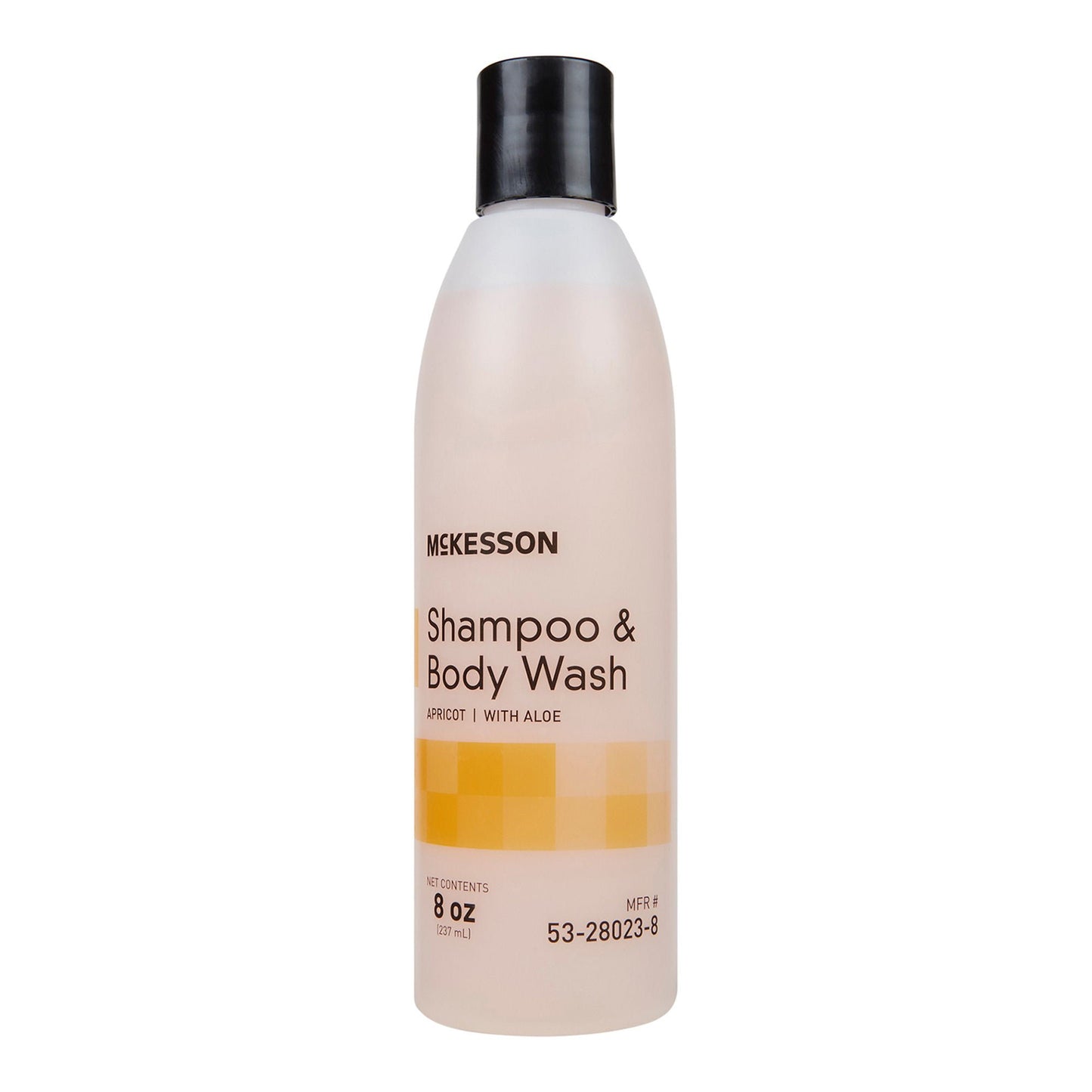 McKesson Shampoo and Body Wash, Apricot Scent, Squeeze Bottle