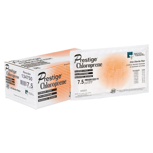 Sterile DermAssist® Prestige® Polyisoprene Surgical Gloves, Ivory