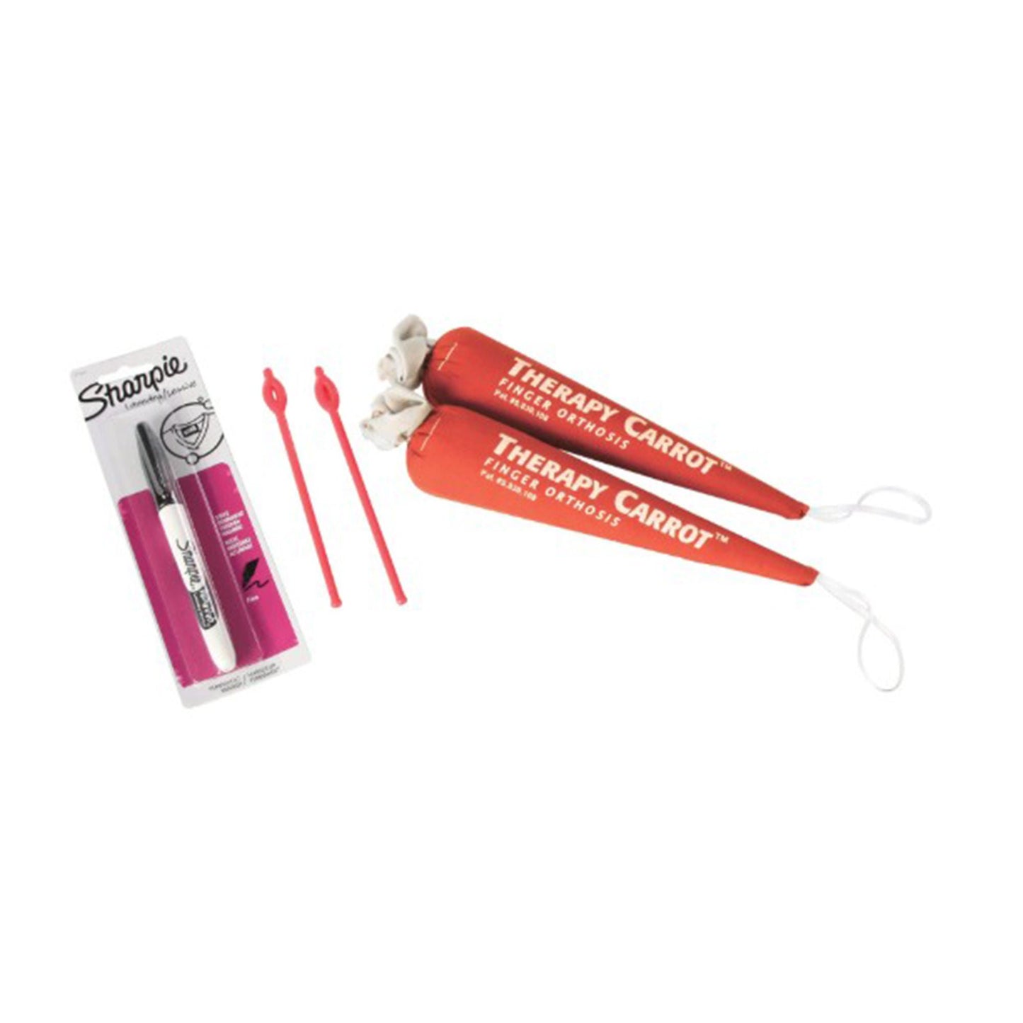 AliMed® Original Therapy Carrot™ Finger Contracture Orthosis Kit