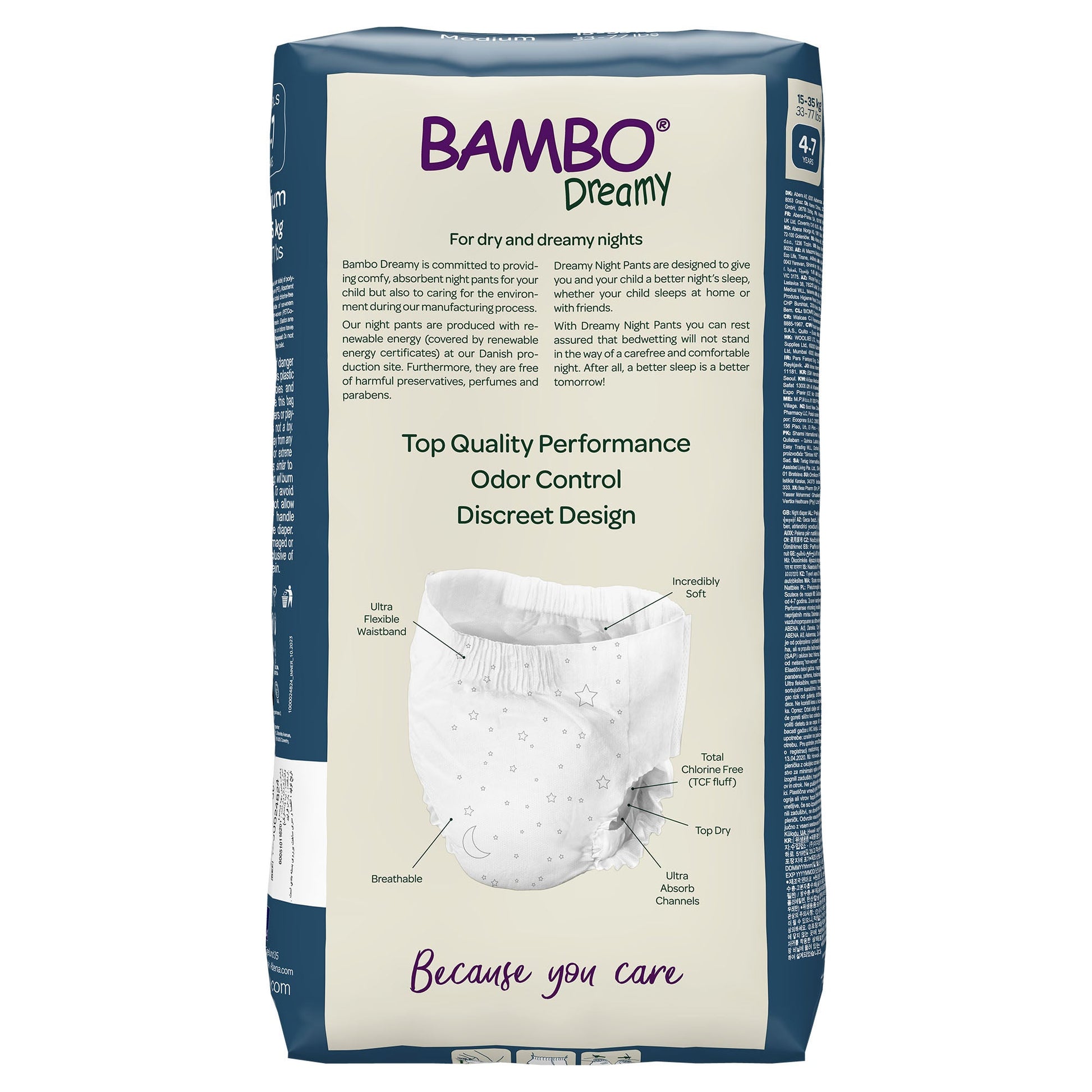 Bambo Nature Dreamy Night Pants, Medium