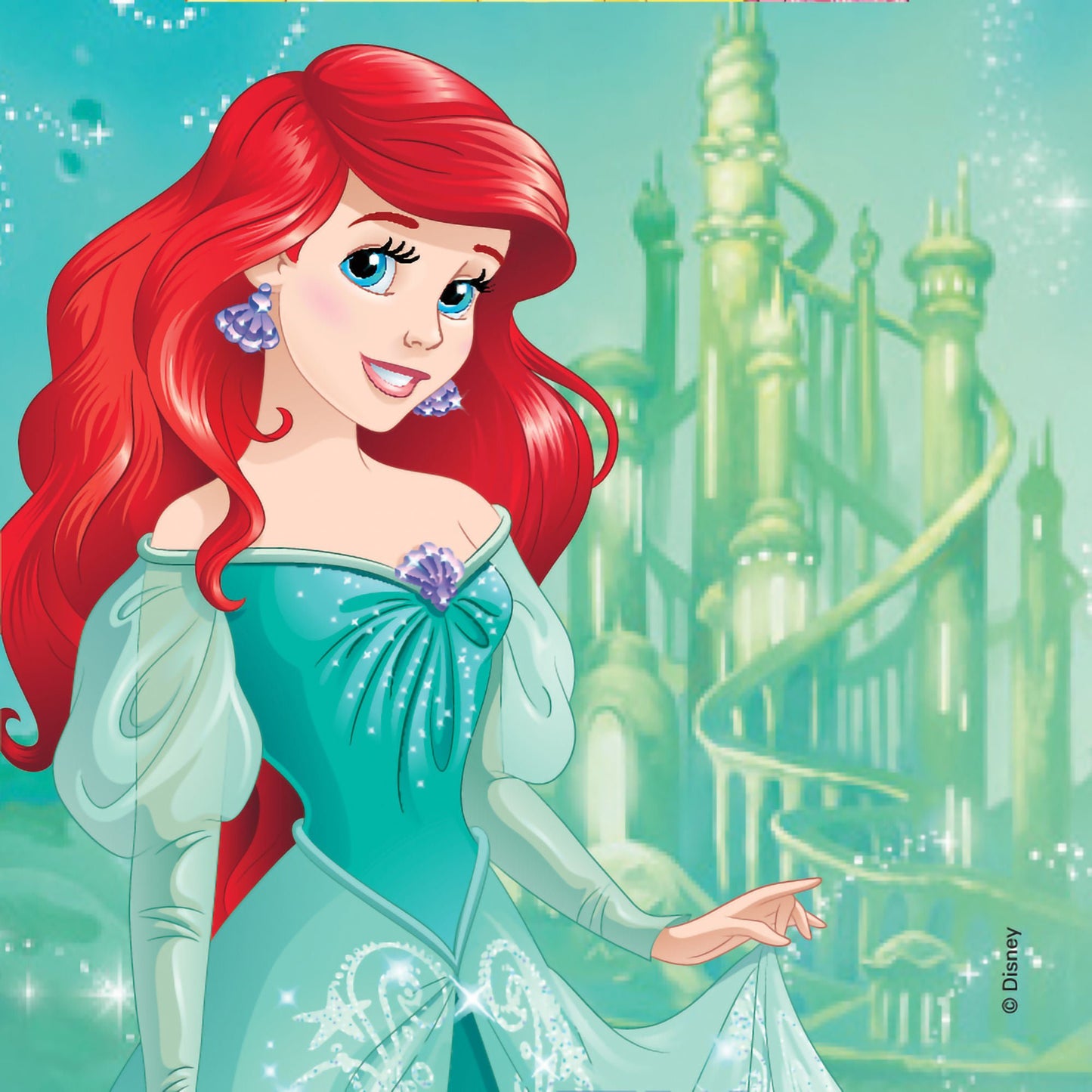 Medibadge® Disney® Princesses Castles Sticker