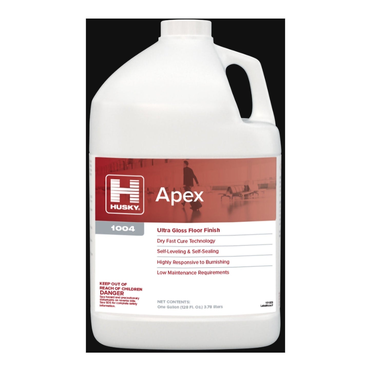 Husky Apex Floor Finish Liquid Jug Acrylic Scent Manual Pour