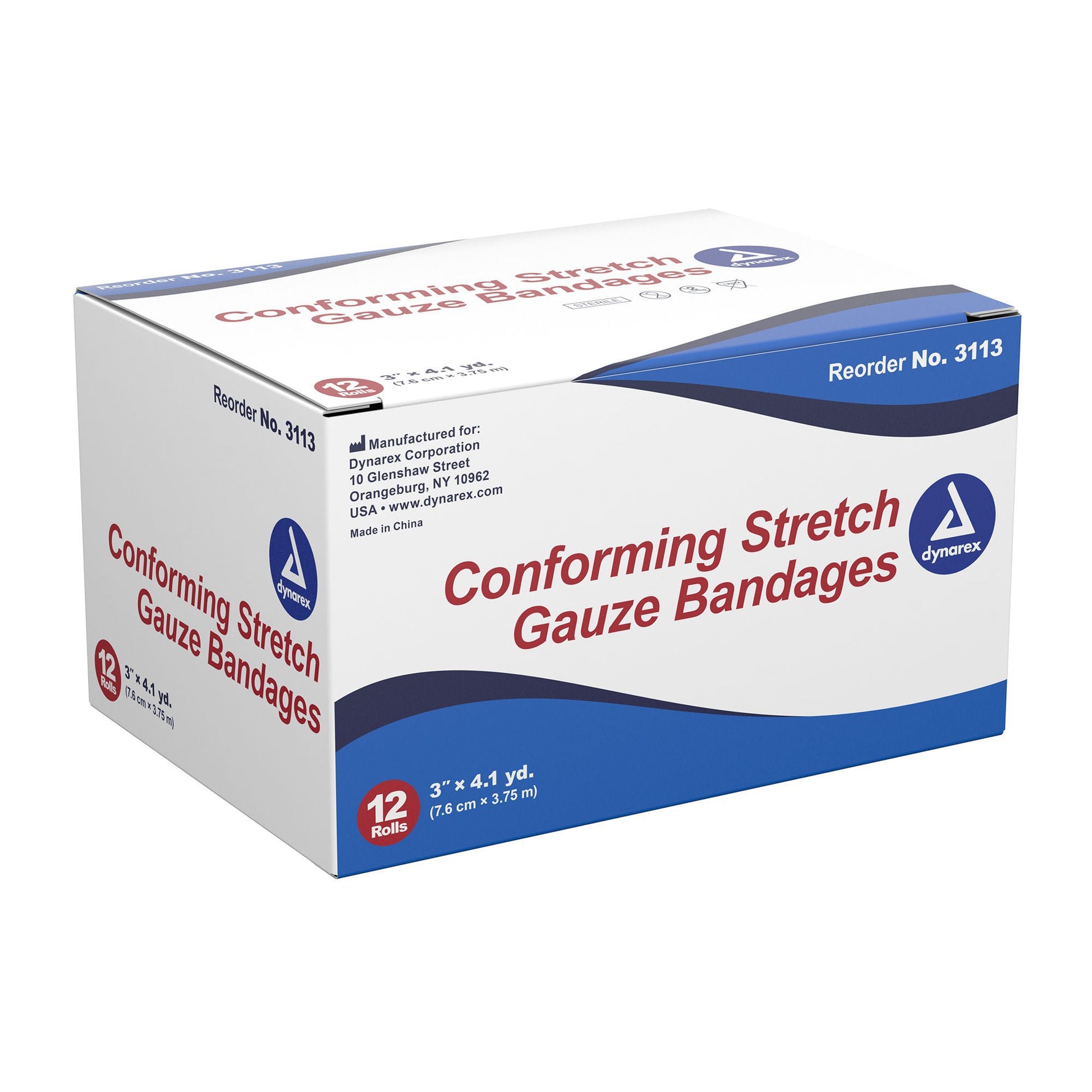 dynarex® Sterile Conforming Bandage