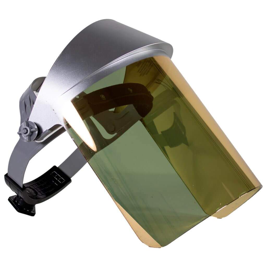Oberon Clear Gold Heat Reflective Face Shields