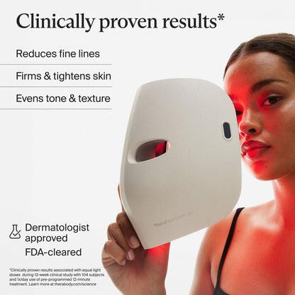 Therabody TheraFace Mask Glo LED Face Mask