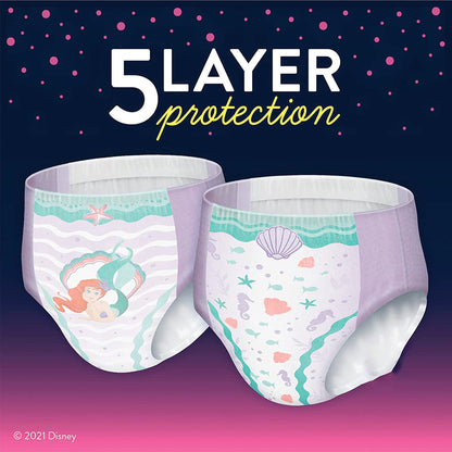 GoodNites® Night Time Underwear, for Girls weighing 68 – 95 lbs.