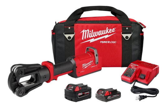 Milwaukee M18 FORCE LOGIC 12T Latched Linear Crimper 2878-20 | M18 Battery, Brushless