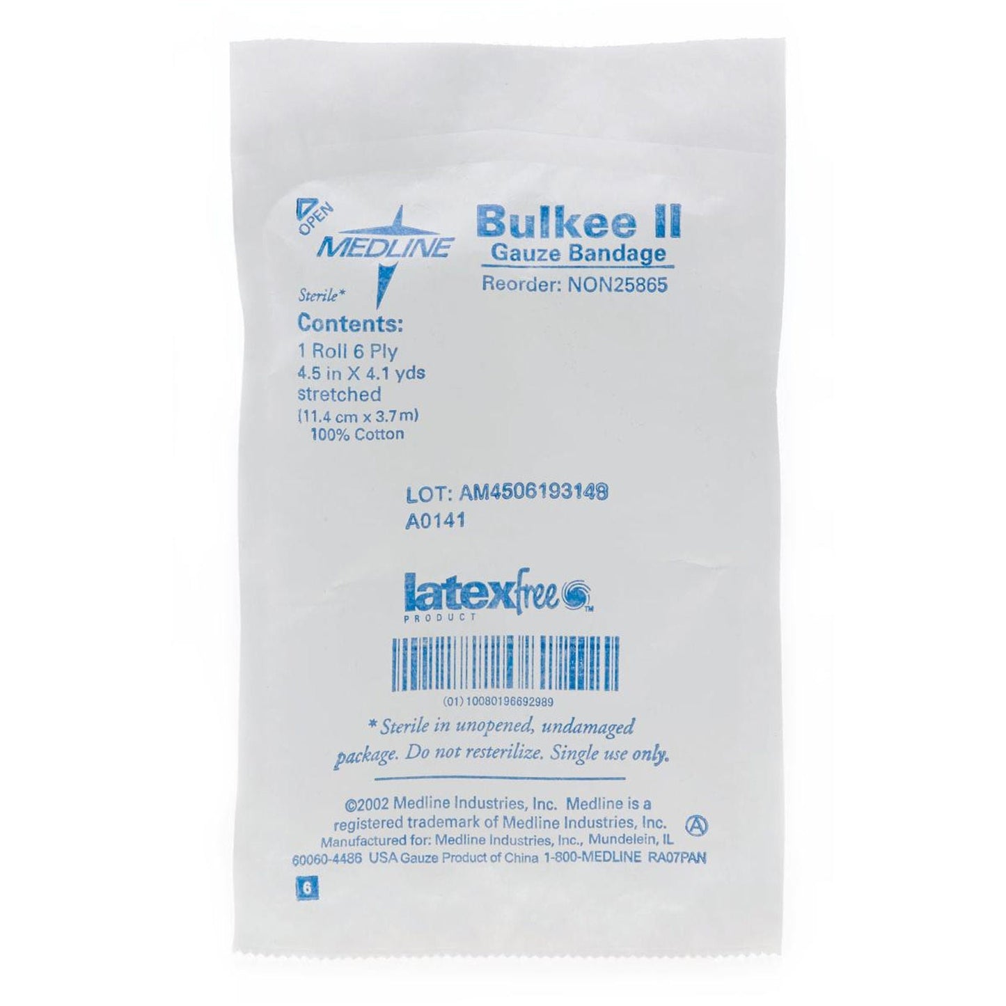 Bulkee II® Sterile Fluff Bandage Roll, 6-Ply