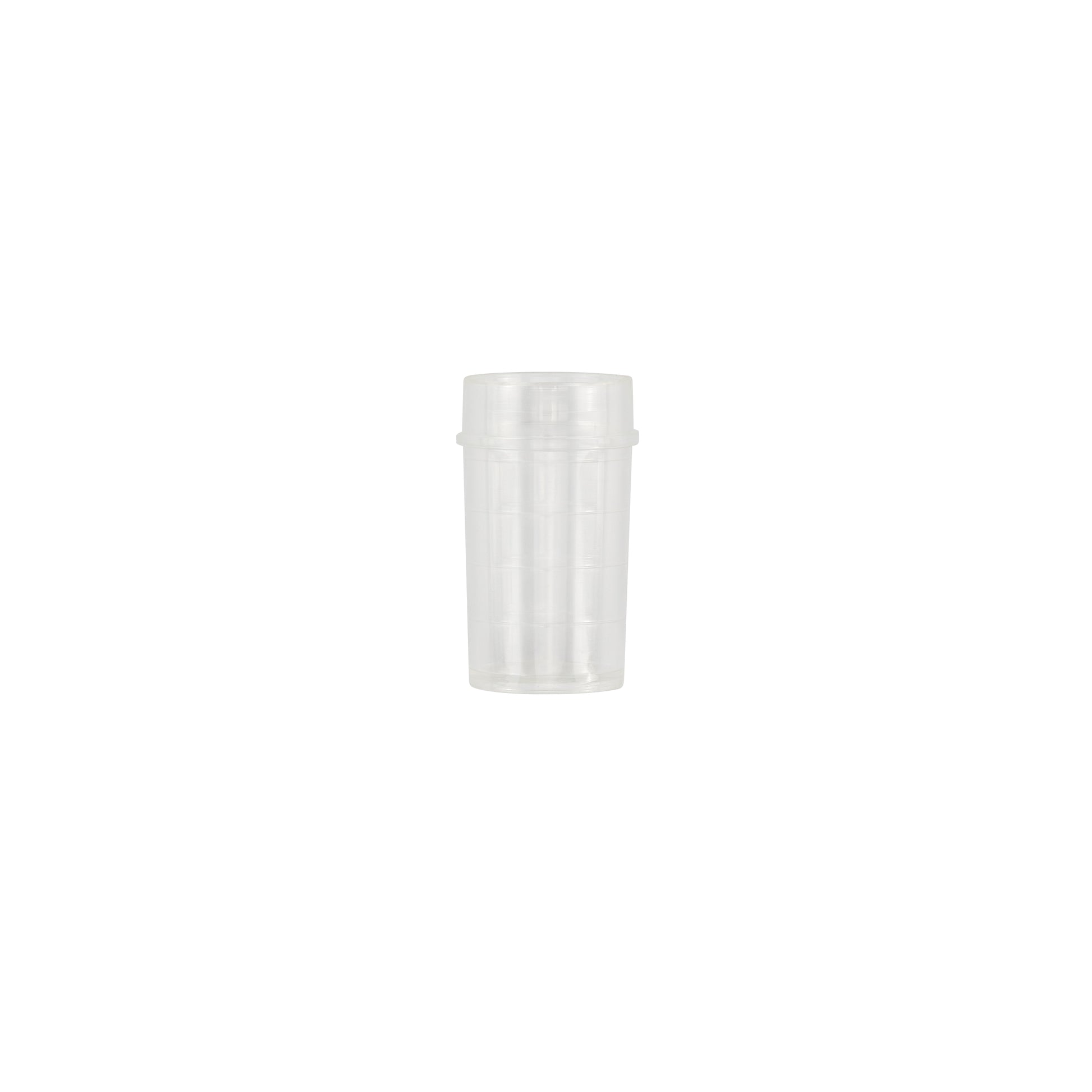 Caplugs® Evergreen 127-0018-010 — 2.5 mL Flat Bottom Sample Cups, Polystyrene (PS), Natural