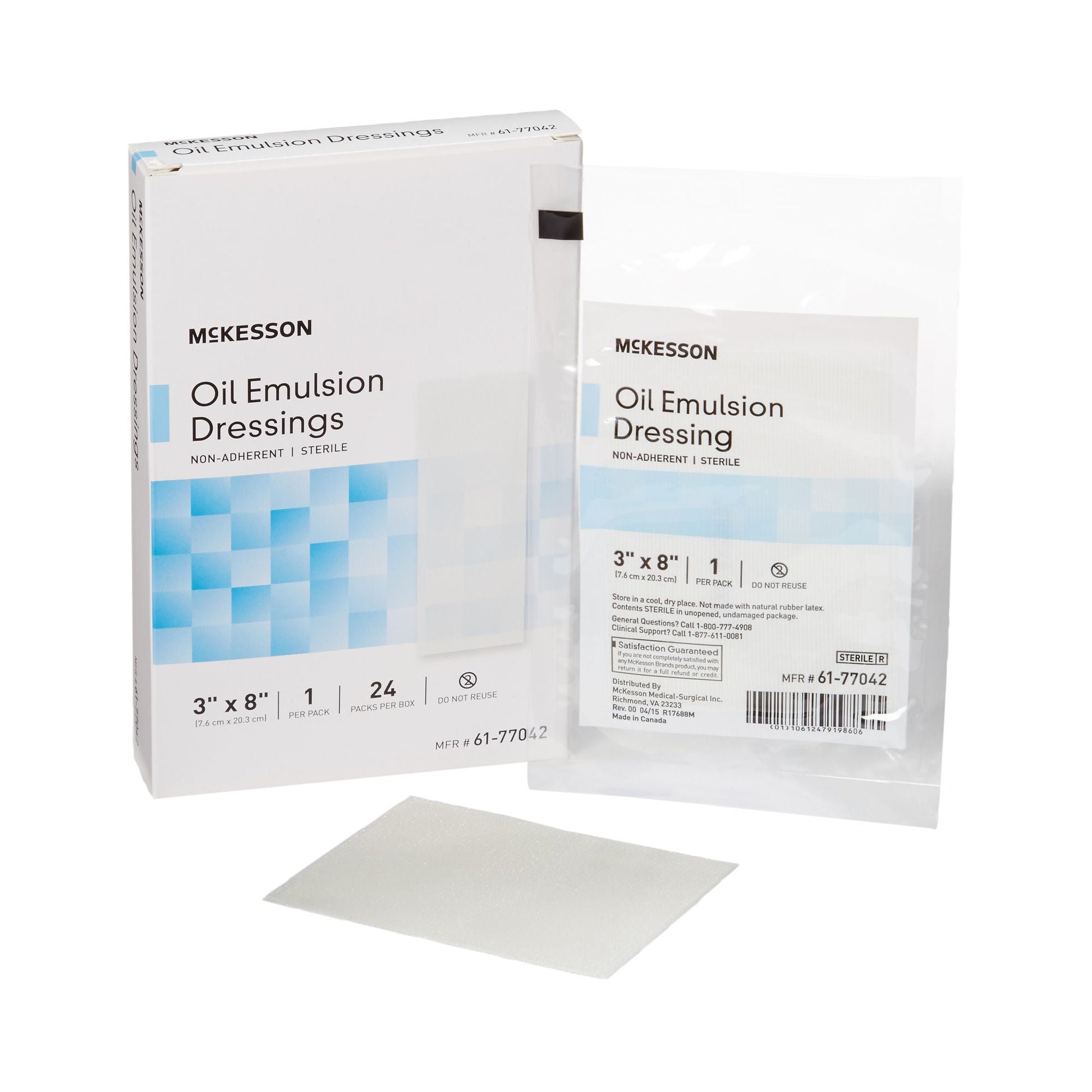 McKesson Oil Emulsion Impregnated Dressing