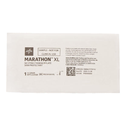 Marathon Skin Barrier Applicator Cyanoacrylate Individual Packet X-Large
