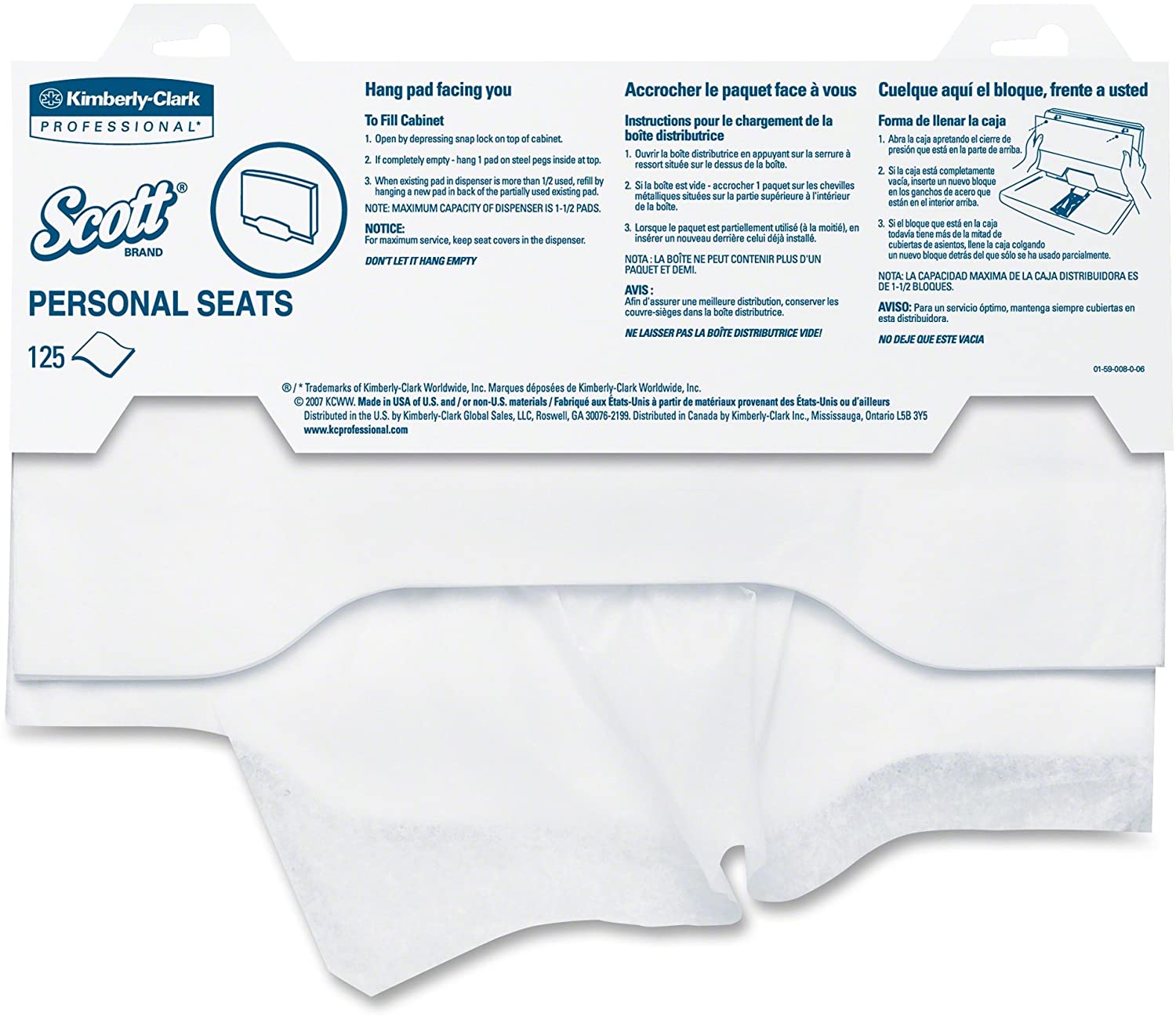 Scott® Toilet Seat Cover