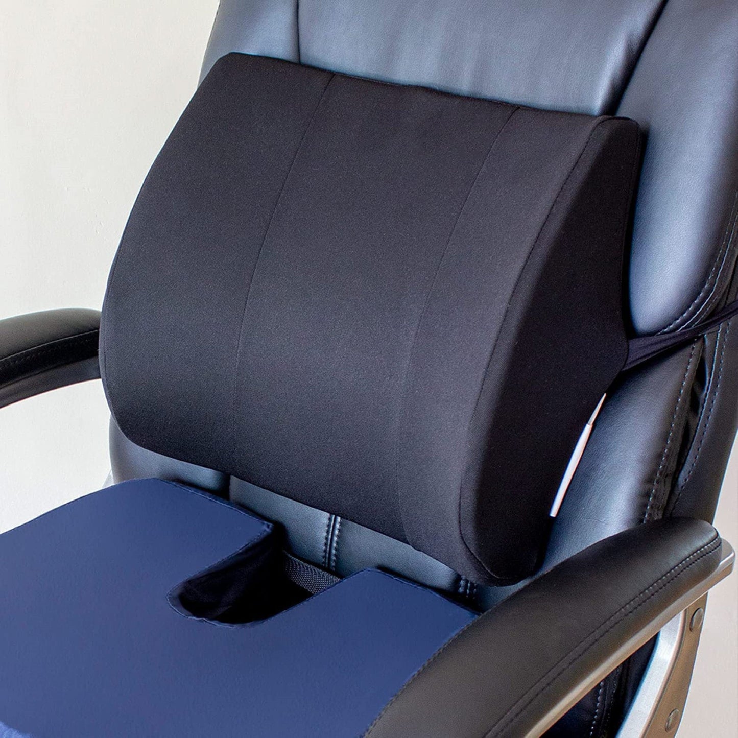 DMI® Lumbar Seat Cushion, Black, .