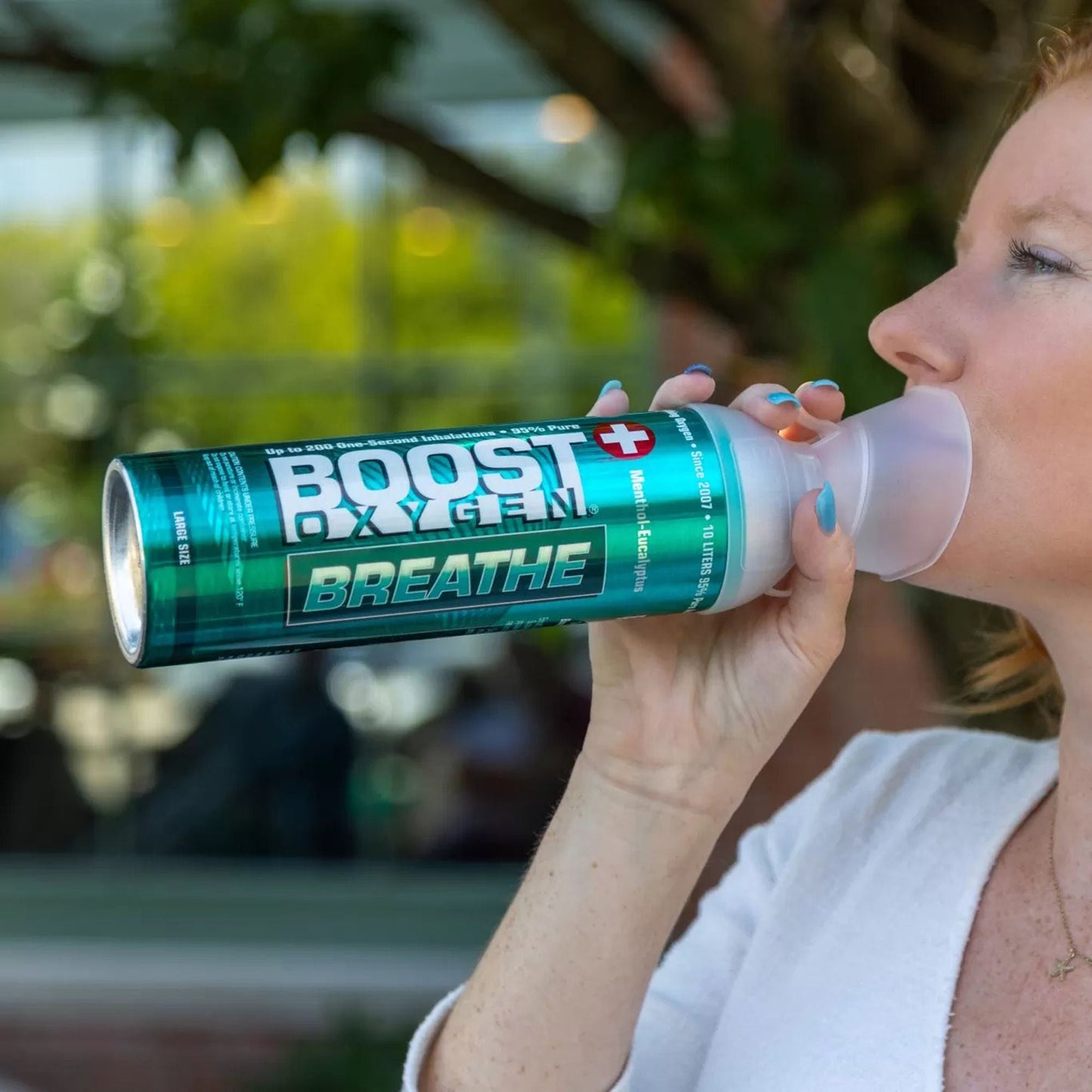 Boost Oxygen® for Respiratory Support, Menthol-Eucalyptus Aroma