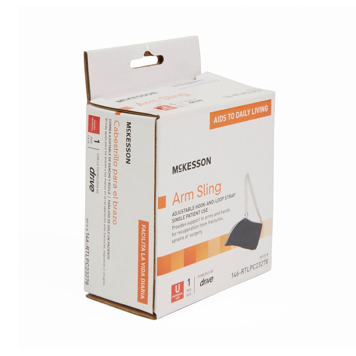 McKesson Universal Blue Cotton / Polyester Arm Sling